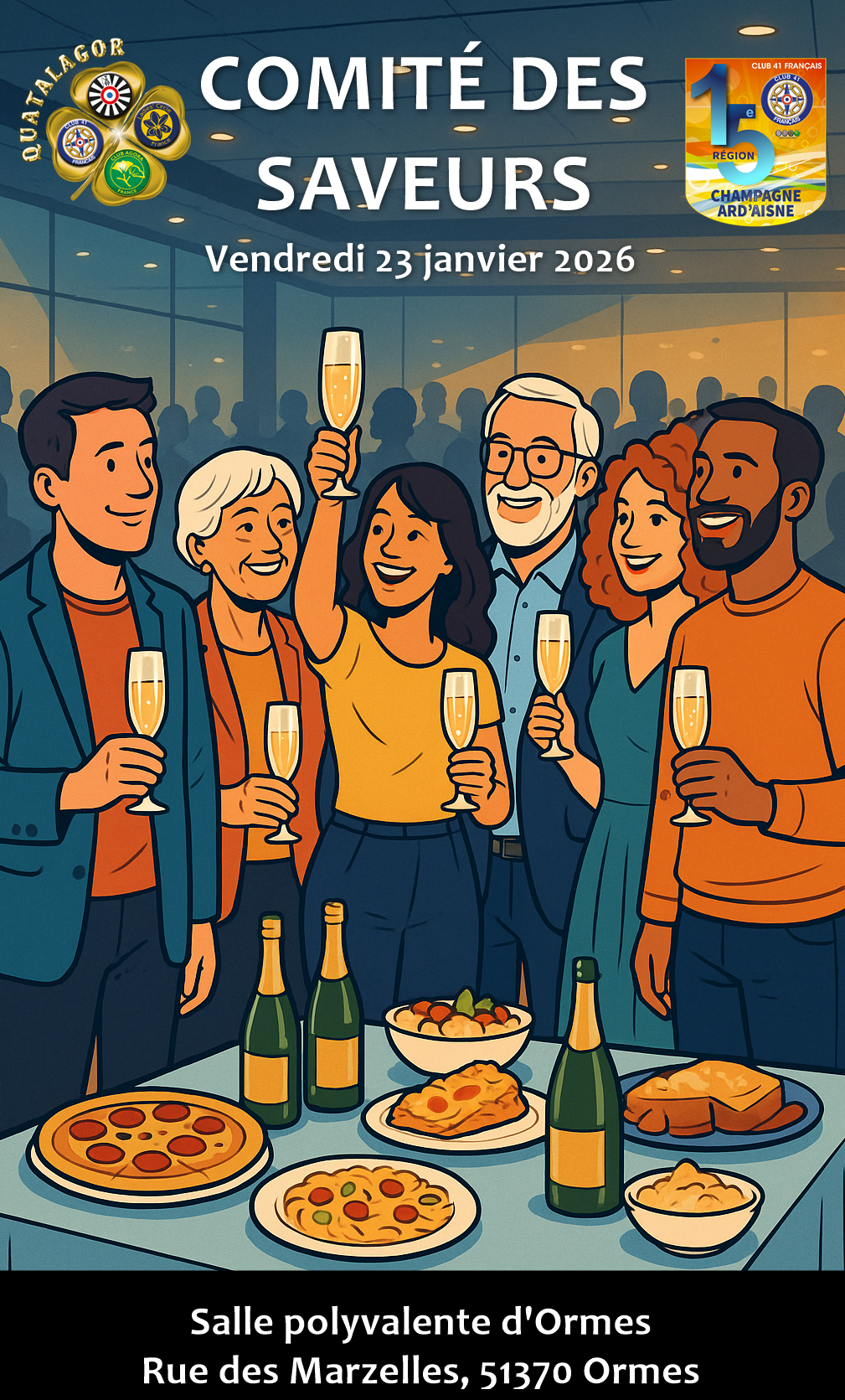 Comité des Saveurs - Vendredi 23 janvier 2026